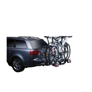 Thule EuroWay G2 922020 - 3-bike platform towbar bike rack 13-pin black/aluminium