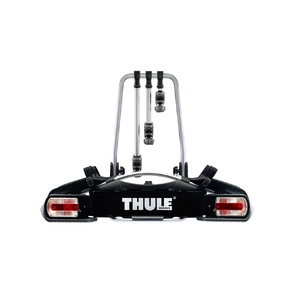 Thule EuroWay G2 923020 - 3-bike platform towbar bike rack 7-pin black/aluminium