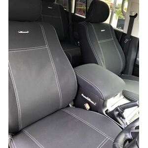 Wetseat Seat Cover Bundle with Black Stitching to suit Toyota Landcruiser 200 Series (GX/GXL)
