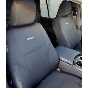 Wetseat Seat Cover Bundle with Black Stitching to suit Toyota Landcruiser 300 Series (VX/GRS)