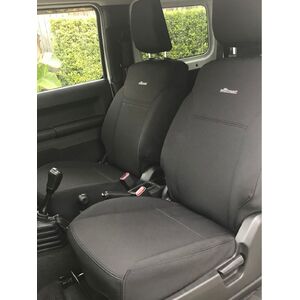 Wetseat Seat Cover Bundle with Black Stitching to suit Suzuki Jimny GJ 12/2018 - Onwards Dual Cab