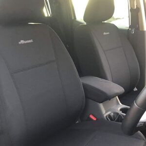 Wetseat Seat Cover Bundle with Blue Stitching to suit Ford Ranger PX 12/2020-06/2022 Dual Cab (FX4/Sport/XLT/XLT Hi-Rider)