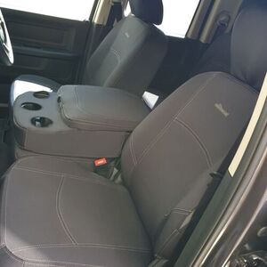 Wetseat Seat Cover Bundle with Charcoal Stitching to suit Dodge Ram DS 1500 2015 - Onwards (EXPRESS & WARLOCK with Locked Middle Seat)