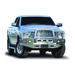 ECB Textura Black Powdercoat Deluxe 3 Winch BullBar to suit Dodge Ram 2500 2013 - 2018