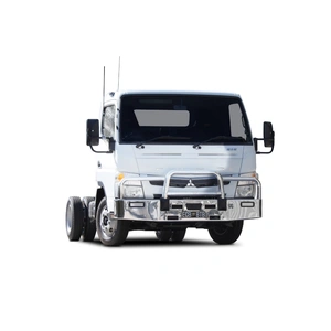 ECB Black Ripple BullBar to suit Fuso Canter 918 WC W/ Safety 08/19 - Onwards