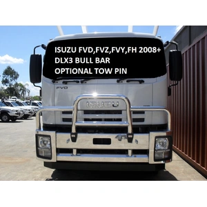ECB Black Ripple Deluxe 3 BullBar to suit Isuzu FV (FH) Euro 5 ISJZ 2011 - 11/21