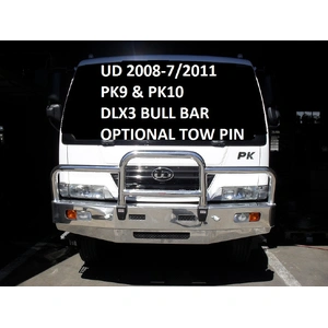 ECB Black Ripple Powdercoat Deluxe 3 BullBar to suit UD PK 10 Euro 4 2008 - 2011