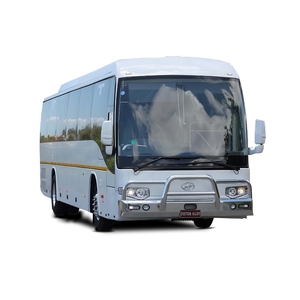 ECB Textura Black Powdercoat Deluxe 4 BullBar to suit Higer Road Boss 12.2M 57+1 2014 - Onwards