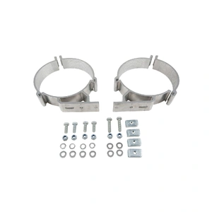 Rhino-Rack BC2-150 - 150mm Conduit Clamps (x2)
