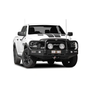 ECB Black Ripple Winch BullBar to suit Dodge Ram Warlock 07/20 - Onwards