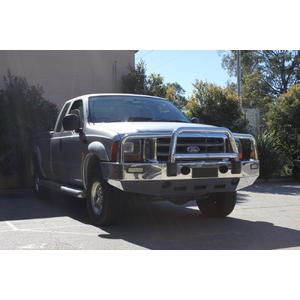 ECB Textura Black Powdercoat BullBar to suit Ford F250 Super Duty 06/01 - 06/14