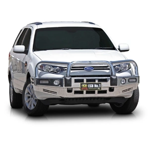 ECB Black Ripple BullBar with Bumper Lights to suit Ford Territory SZ MKII 10/14 - Onwards
