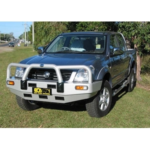 ECB Black Ripple BullBar to suit Holden Rodeo RA DX/LX Flares 03/03 - 12/06
