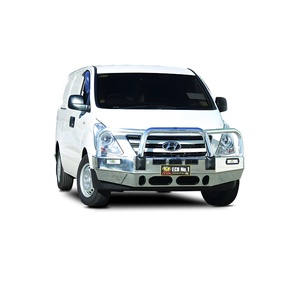 ECB Silver Hammertone Powdercoat BullBar to suit Hyundai I-Max 11/15 - 02/18