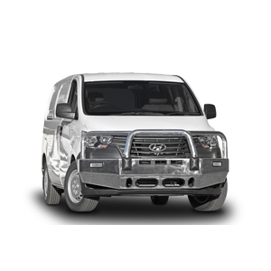 ECB Textura Black Powdercoat BullBar to suit Hyundai Iload 03/18 - 09/21