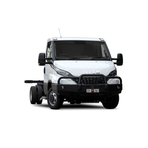 ECB Black Ripple Powdercoat BullBar to suit Iveco Daily 50C/45C E6 01/21 - Onwards