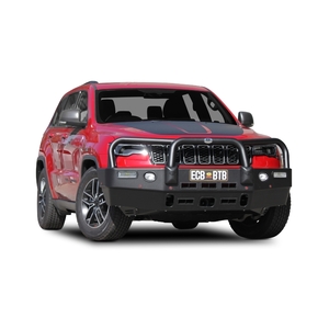 ECB Silver Hammertone Powdercoat BullBar to suit Jeep Grand Cherokee TrailHawk 09/17 - Onwards