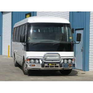 ECB Black Ripple BullBar to suit Fuso Rosa Bus 2000 - 09/20