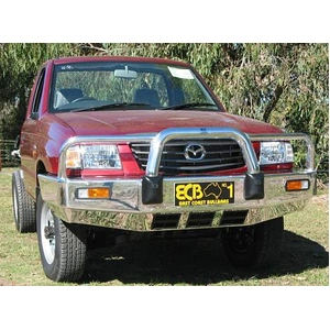 ECB Polished BullBar to suit Mazda B-Series 2WD/4WD 11/02 - 01/07