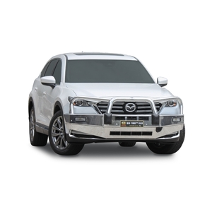 ECB Black Ripple Powdercoat BullBar to suit Mazda CX-9 07/17 - 07/18