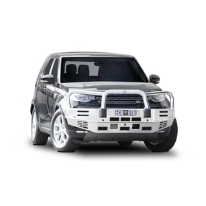 ECB Black Ripple Powdercoat BullBar to suit Landrover Discovery 5 With Camera 12/17 - 11/20