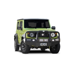 ECB Textura Black Powdercoat Winch BullBar to suit Suzuki Jimny 11/18 - Onwards