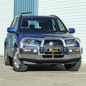 ECB Polished BullBar with Bumper Lights to suit Suzuki Grand Vitara Drum Rear BR 08/05 - 07/08