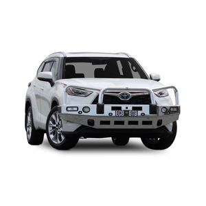 ECB Silver Hammertone Powdercoat BullBar to suit Toyota Kluger 03/21 - Onwards