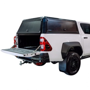 Aeroklas Aluminium Canopy to suit Toyota Hilux Dual Cab N80 A-Deck 09/15 - 2025 (Black)