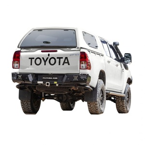 Flexiglass FlexiEssential Canopy to suit Toyota Hilux Dual Cab N80 J-Deck 09/15 - 2025