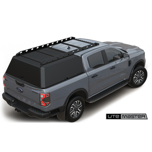 Utemaster MK3 Centurion Canopy with Cantilever Roof Rack to suit Ford Ranger PX  Dual Cab 2011 - 2022