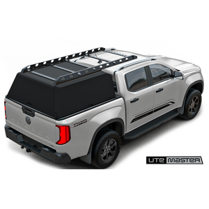 Utemaster MK3 Centurion Canopy with Cantilever Roof Rack to suit Volkswagen Amarok Dual Cab 2023 - Onwards