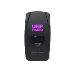 Lightforce Universal RJ45 Pass-Through Adaptor  -Magenta LED (Carling Style)