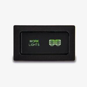 Lightforce Vertical Switch with Work Light Icon suitable for Toyota 80 Series