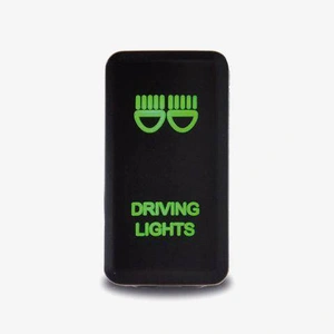 Lightforce Driving Light Switch for Toyota Landcruiser 100 Series 1998 - 2007 (Green Light)