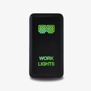 Lightforce Work Light Switch for Toyota Landcruiser 100 Series 1998 - 2007 (Green Light)