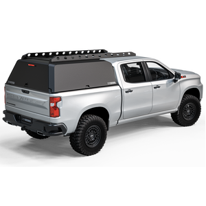 Utemaster MK4 Centurion Canopy with Cantilever Roof Rack to suit Chevrolet Silverado 1500 Double Cab 2019 - Onwards
