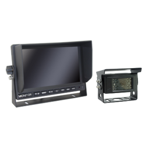 Smart Park Commercial Camera System - 7" LCD Monitor 3 Input Control Module with Cam155 & 20M Extension Cable