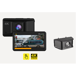 Smart Park Forward & Rear External Recording Dash Camera (64GB SD Card)
