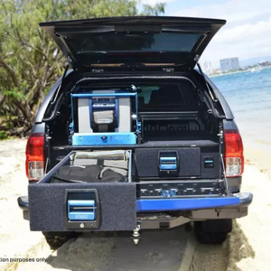 MSA 4x4 Dual Drawer Kit for Toyota Hilux 2004 - 2015