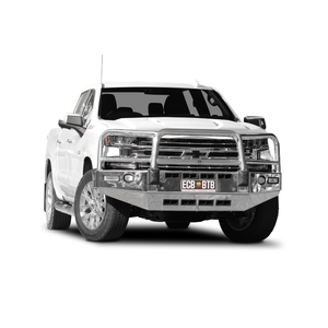ECB Black Ripple Powdercoat BullBar to suit Chevrolet Silverado 1500 LTZ Premium 04/20 - 05/23