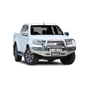 ECB Polished Winch BullBar to suit Holden Colorado LS-LT-LTZ 07/16 - 12/20
