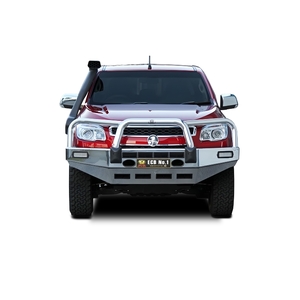ECB Black Ripple Powdercoat BullBar to suit Holden Colorado DX to LTZ 06/12 - 06/16