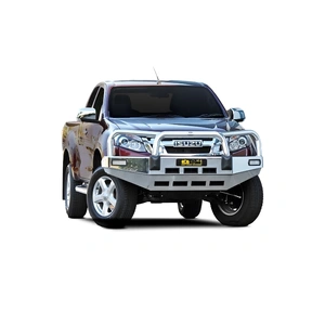 ECB Black Ripple BullBar to suit Isuzu D-Max 2WD DC/4WD 06/12 - 01/17