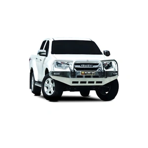 ECB Black Ripple BullBar to suit Isuzu D-Max 4WD 02/17 - 06/20