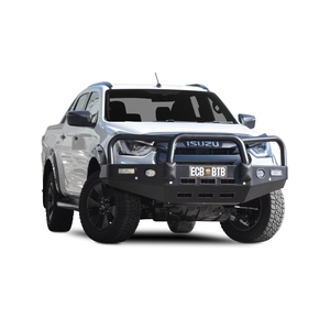 ECB Black Ripple Powdercoat BullBar to suit Isuzu D-Max X-Terrain 07/20 - Onwards