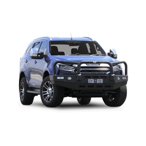 ECB Black Ripple Powdercoat BullBar to suit Isuzu MU-X 06/21 - Onwards