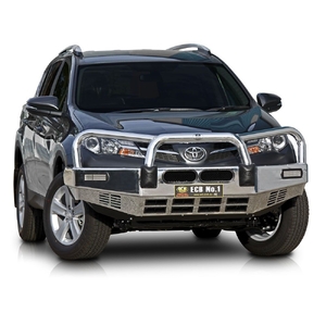 ECB Textura Black Powdercoat BullBar to suit Toyota Rav4 12/12 - 09/15