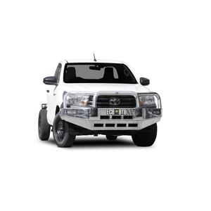 ECB Silver Hammertone Powdercoat BullBar to suit Toyota HiLux Workmate Narrow Cab 05/19 - Onwards
