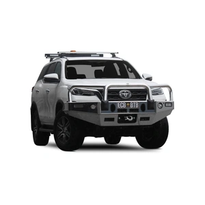 ECB Black Ripple Winch BullBar to suit Toyota Fortuner 06/19 - 07/21